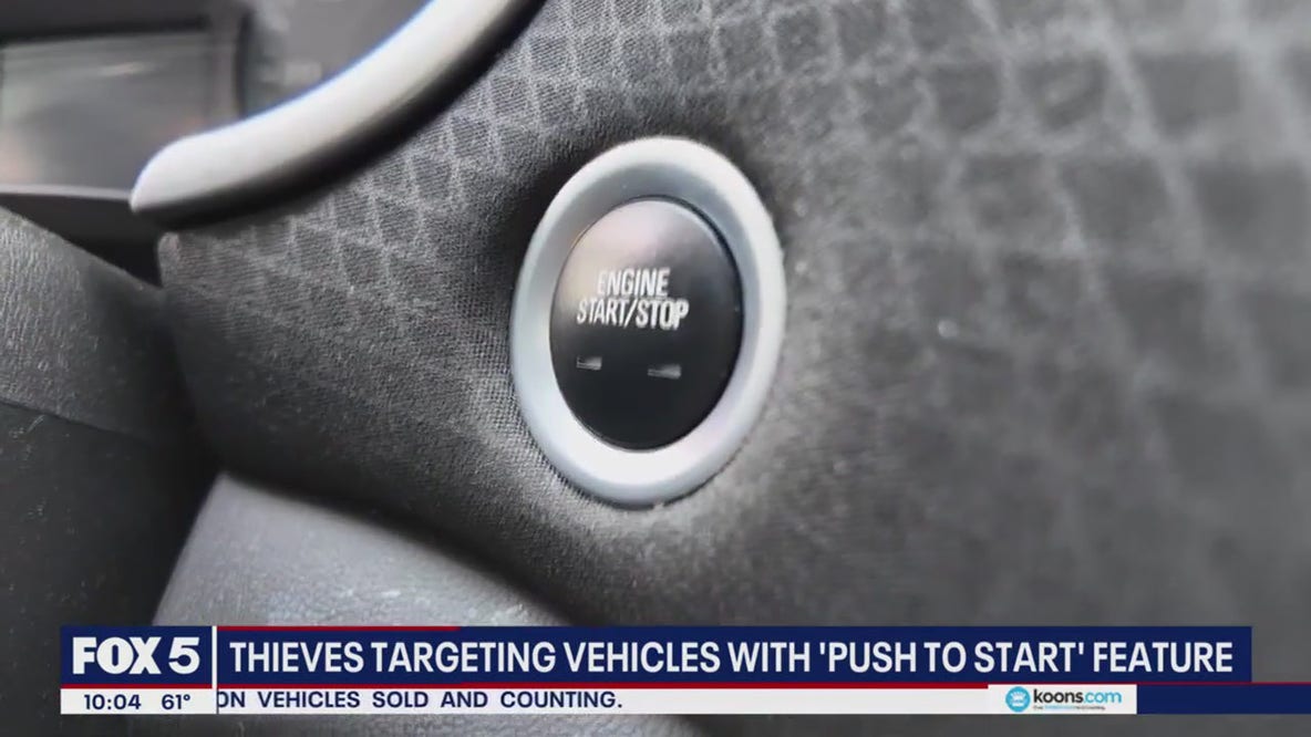DC police warn of uptick in theft of cars with keyless entry, push-to-start ignition
